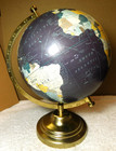 Unbranded antique Vtg Metal 11 5  Terrestrial World Globe   Map Nautical Desktop