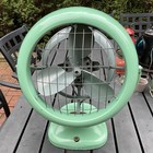 Collector Grade Vintage Mcm 3 Speed Vornado Fan B38c1-1 Seafoam Green   works  