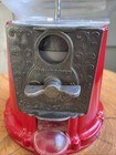 11 Inch Vintage Gumball Machine Bank Metal Base Glass Globe Toy Bank Table Top