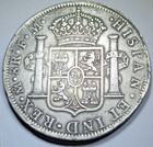 1773 Vf-xf Spanish Mexico 8 Reales 1700 s Colonial Silver Dollar Pirate 8r Coin