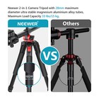 Neewer 79 Inch Camera Tripod Monopod With Ball Head And Quick Shoe Plate