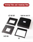 Digital Film Viewer Light Box Photo Slide Film Holder For 120 135 4x5 Negative