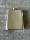 English Pewter Flask Made In Sheffield Vintage 6oz Great Design