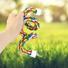 2 Pack 23 6 Inch Colorful Bird Rope Perch For Parrots Cockatiels Parakeets