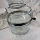 Vtg Lot Pyrex 6 Cup Coffee Pots Percolator Parts Ring 1 Lid Read