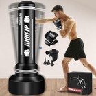 Freestanding Heavy Punching Bag 70  With Gloves   Pump - Mma Boxing Training For