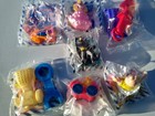 Lot Of 7 Different Mcdonald   s  Under 3  1990-1992 Happy Meal Toys - Brand New  