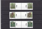 Aland Mnh Set In Gutter Pair Fish Mammals Flowers Churches 1988