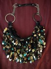 Y2k Sequin Purse Great Condition Gold Silver Black Purple