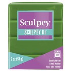 Sculpey Iii Polymer Oven-bake Clay  Leaf Green  Non Toxic  2 Oz  Bar  Great For