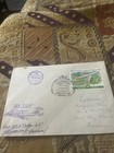 1980 Ussr North Pole Drift Station Cover Sever-43 Polar Aviation 