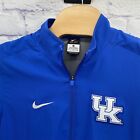 Nike Dri-fit Uk University Of Kentucky Ncaa Full Zip Pullover Jacket S Swoosh