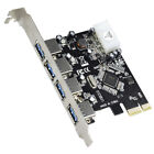 Us Pci-e Express 4 Port Usb 3 0 Hub Controller Adapter Card Chipset High Quality