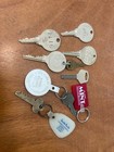 6 Piece Lot Mgm Grand Hotel Key Rio Hotel Key Frontier Hotel Key Mint Casino Fob