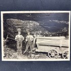 Coal Miners Foreman   Buggy In A Mine Vintage Antique Photo 5    X 7    Matted