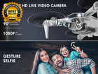 Mini Drone With Camera For Kids Rc Helicopter Fpv Rc Quadcopter With 1080p Hd Li