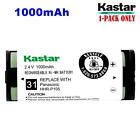 Kastar  Hhr-p105 Cordless Phone Battery Ni-mh 2 4v 1000mah For Panasonic Type31