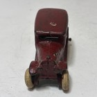 Arcade Toys Cast Iron Ford Model T Tudor Sedan 114 Red Green Antique 4  Original