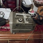 Vintage 1965 Singer Portable Transistor Television Model Tv6u 1st Micro Tv