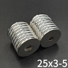 Countersunk Ring Round Disc Strong N35 Magnets Rare Earth Neodymium W  Hole