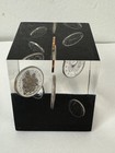 1970 Canada 6-coin Set In Acrylic   Lucite Display pre Owned
