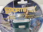 Sportstek Am Fm Bike Bicycle Radio With Horn And Headlight - New   Sealed
