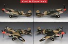 King   Country U s  Army Air Corps Af058 U s  Curtiss P40b Warhawk Flying Tiger