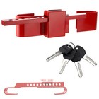 Steel Cargo Door Standard Shipping Container Lock With 4 Keys Heavy Duty Secure