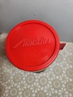 Vintage Aladdin Insolated Thermos Quart Size Red And Green