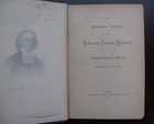 Genealogy Family History Memorial Vol  Edwards Family Meeting Stockbridge 1871