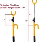      2 Pack      Cartman Vehicle Steering Wheel Lock  Car Anti-theft Yellow