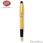 Aurora Ipsilon Yellow Fountain Pen Fine Nib B11-y-f