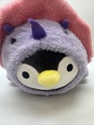 14  Takashoji Lying Penguin In Chick Dinosaur Cat Tanuki Costume Purple Plush