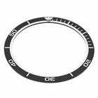 Bezel Insert Bevel For Seiko 7002 6309 skx007k2 7s26 Diver Planet Ocean Black