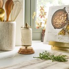 Wood And Brass Finish Twine Holder - Hearth   Hand With Magnolia