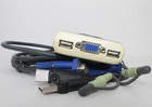 Iogear 2-port Vga Usb Compact Kvm Switch Box Gcs632u