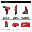 Milwaukee 3459-22 M12 Fuel 12v Cordless Commercial Tire Flat Repair Kit