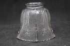 Vintage Pressed Starburst Glass Light Fixture Shade Sconce Ceiling Lamp Bc-12