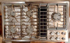 Jennair Jgd3536ww01 36  Gas Cooktop W  Built   in Downdraft     Tested  Working