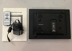 Lcd Digital Photo Frame Black Electronic Picture Display Desk Frame