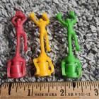 Kellogg Cereal Premium Navy Frogmen Lot Of 3 Plastic Baking Soda 1950 s Toys