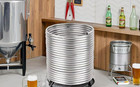 Wort Chiller Tube Coil 1 2  X 50ft 304 Stainless Steel Welded For Diy Projects