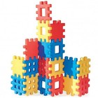 Little Tikes Big Waffle 18 Piece Toddler Kid Construction Building Block Set 