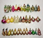 Vintage Glass Christmas Tree Ornament Characters Decoration Soviet Ussr     613