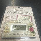 Our Wedding Day Countdown Timer New In Package