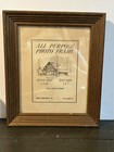 Vintage 8x10 Solid Pine Wood Fordyce Picture Frame   beveled Edge   rustic Mcm   nos