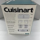 New Cuisinart Flavor Duo Frozen Yogurt Ice Cream Sorbet Maker Cim-40pc Open Box