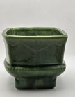 Vintage Mccoy Pottery Planter Green 6    Mcm