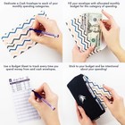 Clever Fox Cash Envelopes  12 Pack Chic  Tear water-resistant