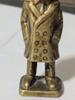 Vintage Solid Heavy Brass Maritime Ship Sea Captain Old Man Of The Sea  Used 